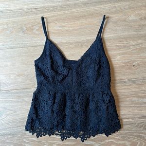 Abercrombie & Fitch peplum top